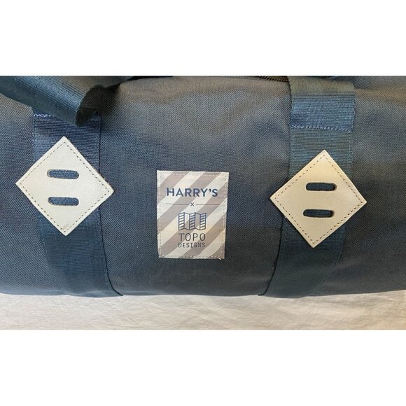 Topo Designs x Harry's Classic Duffle Navy 1000 Denier Cordura NO strap EUC‎
